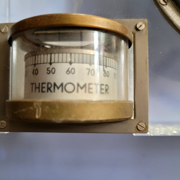 Fishing Barameter Vintage Lucite - Germany Rare - Picture 7 of 8